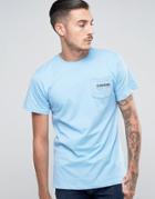 Lambretta Paisley Pocket T-shirt - Blue