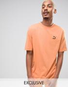 Puma T-shirt In Orange Exclusive To Asos - Orange