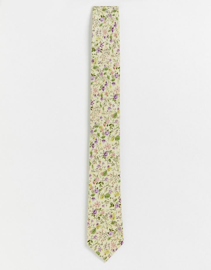 Original Penguin Ditsy Floral Tie - Green