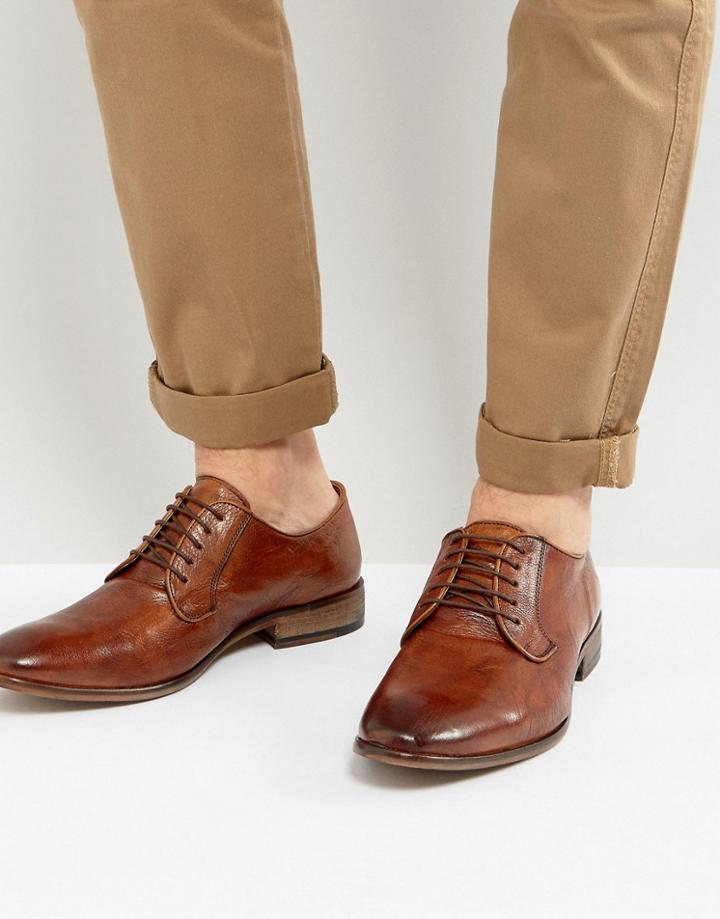 Steve Madden Abbot Lace Up Shoes - Tan