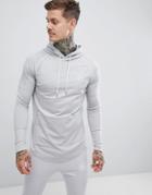 Siksilk Overhead Hoodie In Gray - Gray