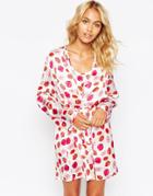 Asos Lips Robe - Multi