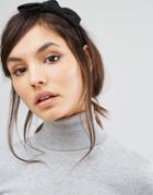 Vero Moda Bow Headband - Black
