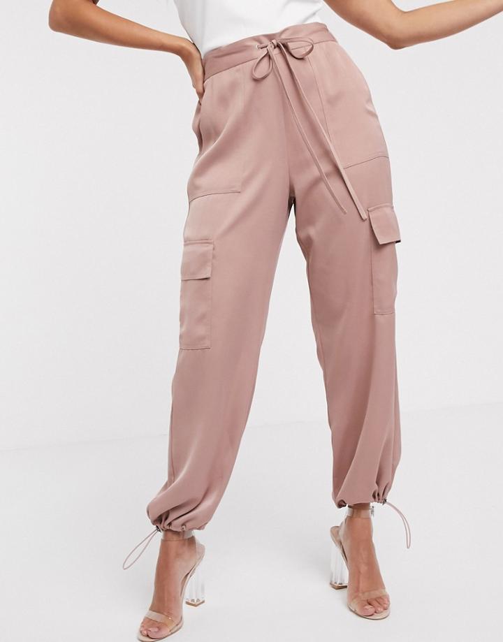 Asos Design Pocket Detail Utility Pants