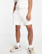 New Look Terrycloth Short In Off White - Part Of A Set
