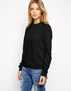 Asos Ultimate Easy Sweatshirt - Black