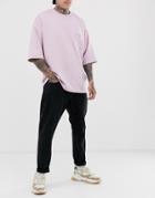 Weekday Bobbin Loose Fit Jeans With Copped Leg In Tuned Black - Black