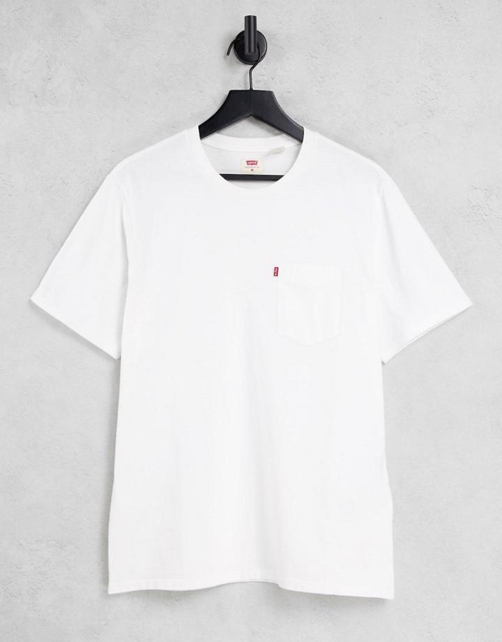 Levi's Pocket T-shirt In White