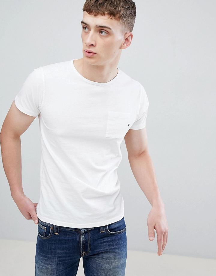 Scotch & Soda One Pocket T-shirt - White