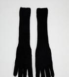 My Accessories Black Long Touch Screen Gloves - Black