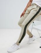 Ascend Paneled Muscle Fit Joggers - Gray