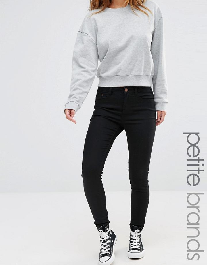New Look Petite Skinny Jeans - Black