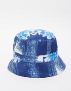 Hype Floral Drips Bucket Hat - Blue