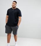 Duke King Size Grandad Neck T-shirt With Shorts - Multi