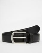 Esprit Leather Belt Stitch - Black