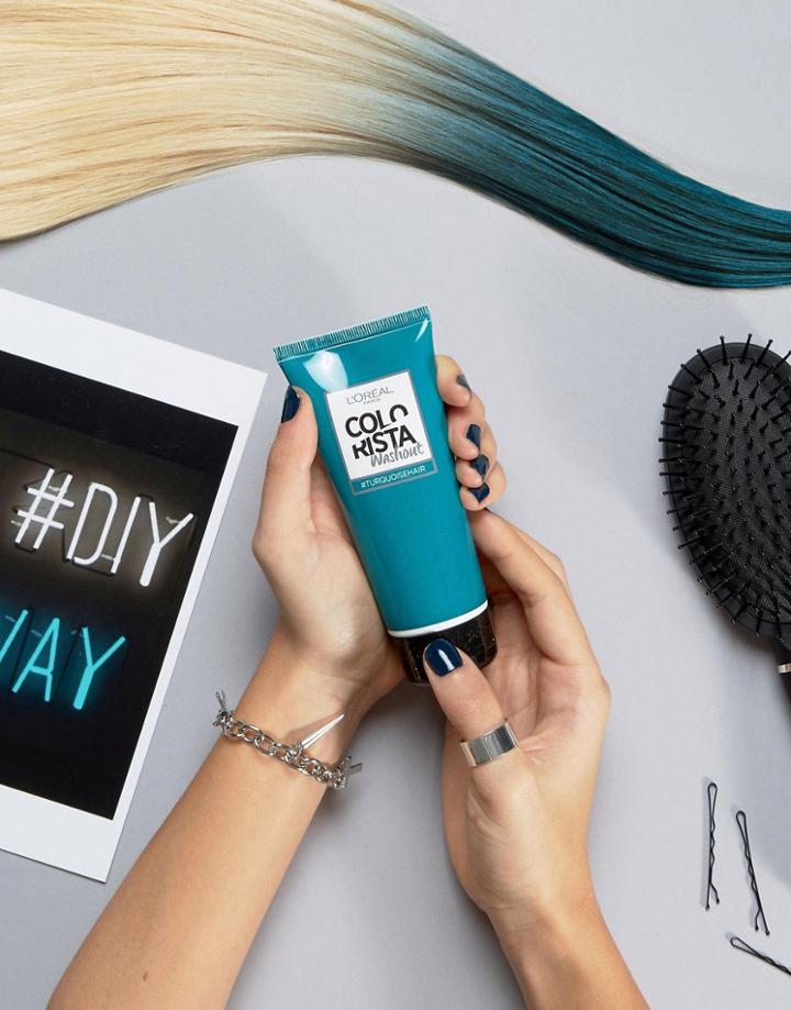 L'oreal Paris Colorista Wash Out Hair Color - Turquoise - Blue