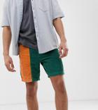 Collusion Cord Cut About Shorts-black