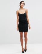 Minimum Saseline Bodycon Skirt - Black