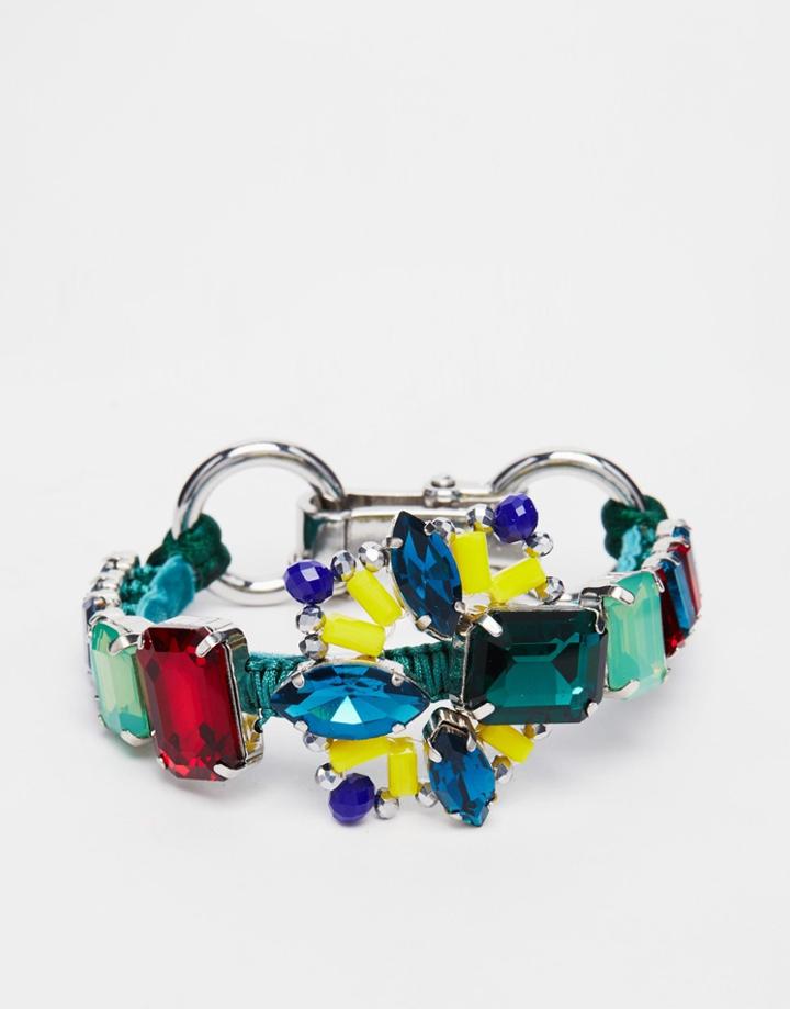 Nali Statement Gem Bracelet - Multi