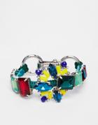 Nali Statement Gem Bracelet - Multi