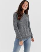 Jdy Dotta Pom Pom Knit Sweater - Black