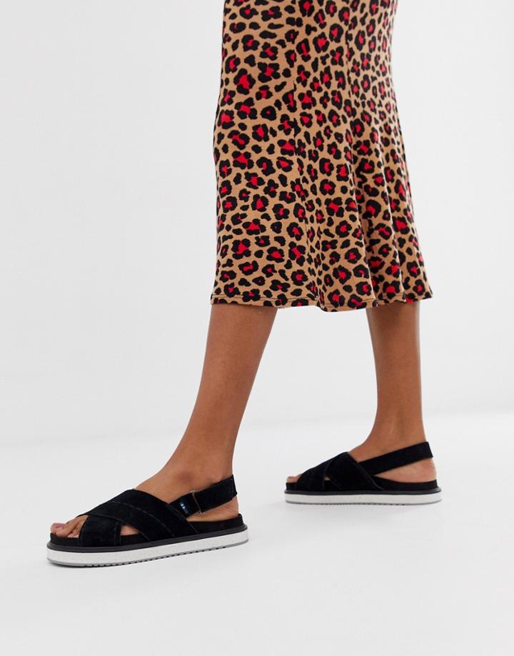 Toms Marisa Flatform Sandal-black
