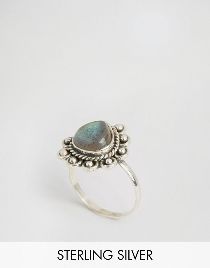 Child Of Wild Sterling Silver Cosmos Lover Ring - Silver