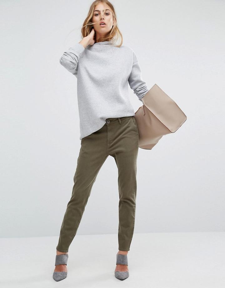 Dl1961 Ja X Dl Tapered Pant With Flap Pocket Detail - Green