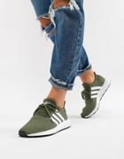 Adidas Originals Swift Run Sneakers In Khaki - Green