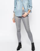 New Look Supersoft Skinny Jean - Gray