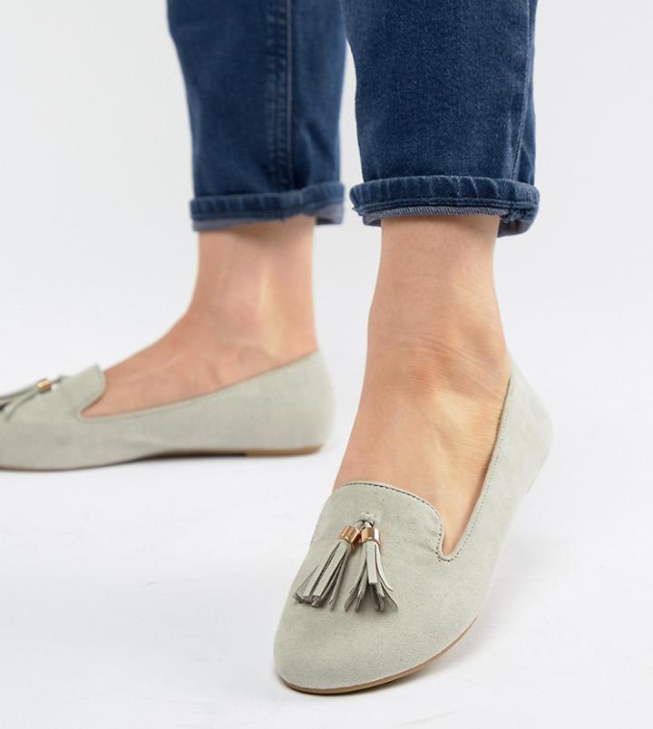 Park Lane Flat Loafers - Gray