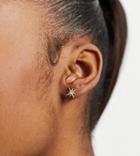 Shashi Starburst Stud Earrings In 18k Gold Plate