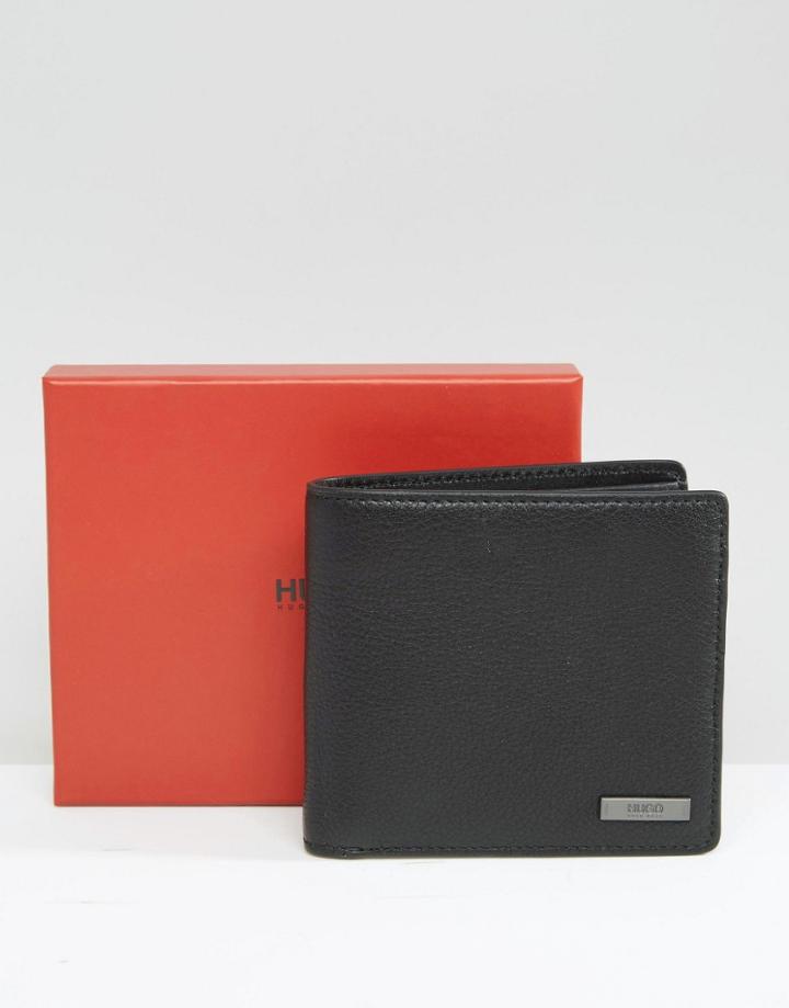 Hugo Boss Element Leather Wallet - Black