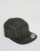 Volcom Mill 6 Panel Hat In Dark Gray - Gray