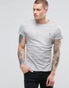 Religion Oil Wash T-shirt - Gray