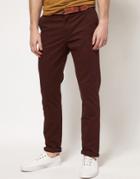 Asos Slim Chinos - Red