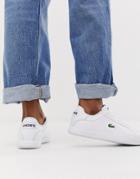 Lacoste Graduate Bl1 Leather Sneakers In White