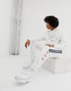 Adidas Originals Trefoil Stripe Joggers Dv3148 White - White
