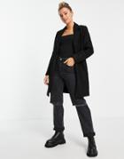 Forever New Smart Tailored Short Coat In Black