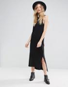 Cheap Monday Twine Maxi Dress - Black