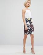 Clover Canyon Floral Rhythm Mini Skirt - Multi