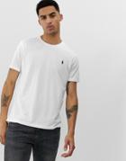 Polo Ralph Lauren Performance Player Logo T-shirt In White