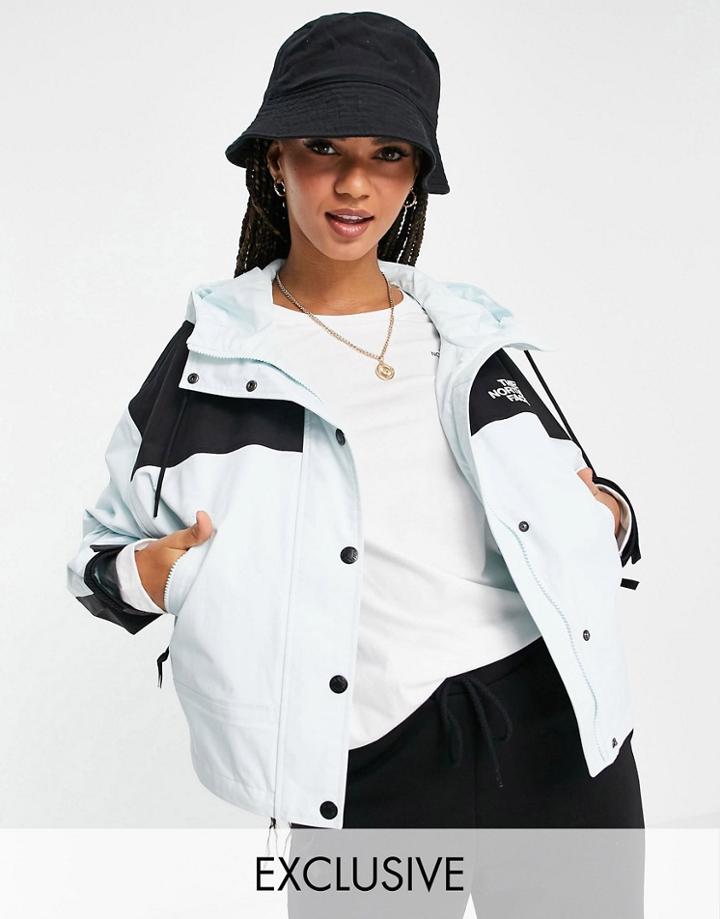 The North Face Reign On Jacket In Light Blue Exclusive At Asos-blues