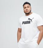 Puma Plus Ess No.1 T-shirt In White 83824102 - White