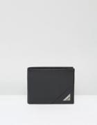 Versace Jeans Wallet In Black - Black
