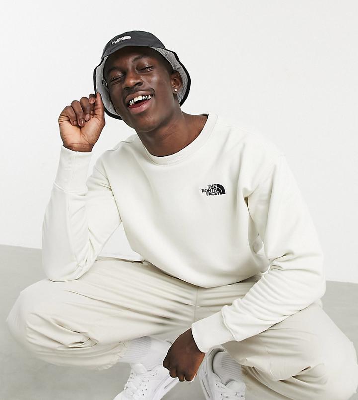 The North Face Essential Sweatshirt In White Exclusive At Asos