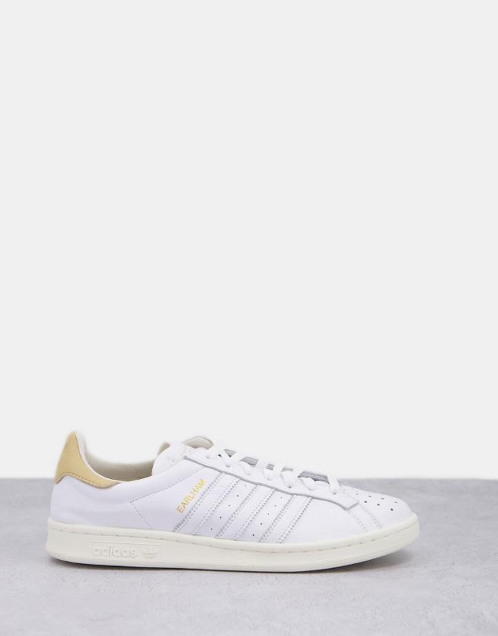 Adidas Originals Earlham Sneakers In White