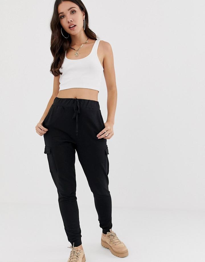 Asos Design Utility Jogger - Black