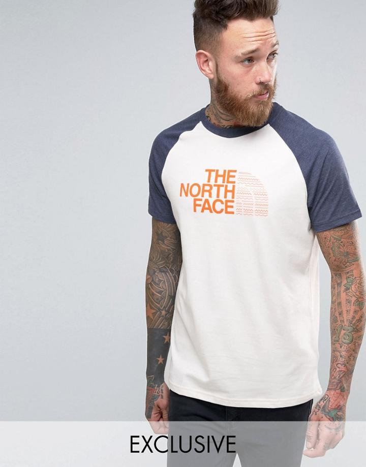 The North Face Raglan Sleeve T-shirt Exclusive - Orange