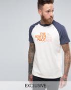 The North Face Raglan Sleeve T-shirt Exclusive - Orange